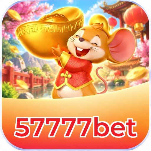 57777bet Logo - Bônus com Rollover Justo